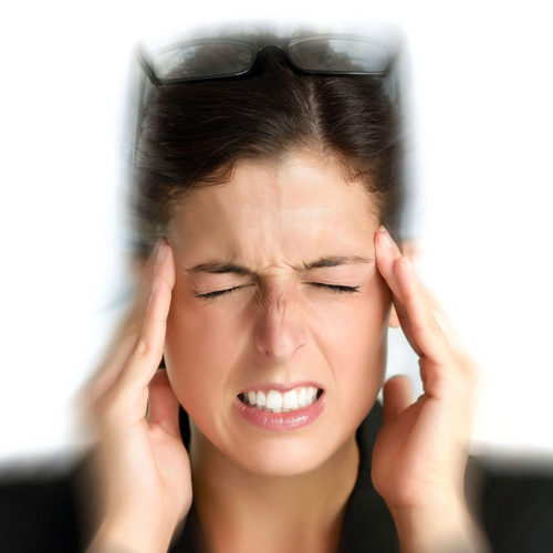 Patient suffering with dizziness. Treatments are available from Tom Claykens at Biddenden Chiropractic.